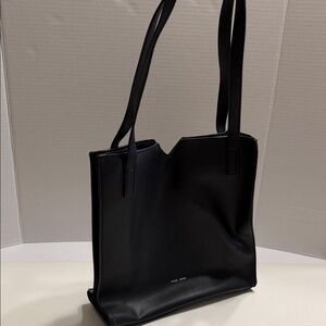 Pixie Mood Sleek Black Tote Bag